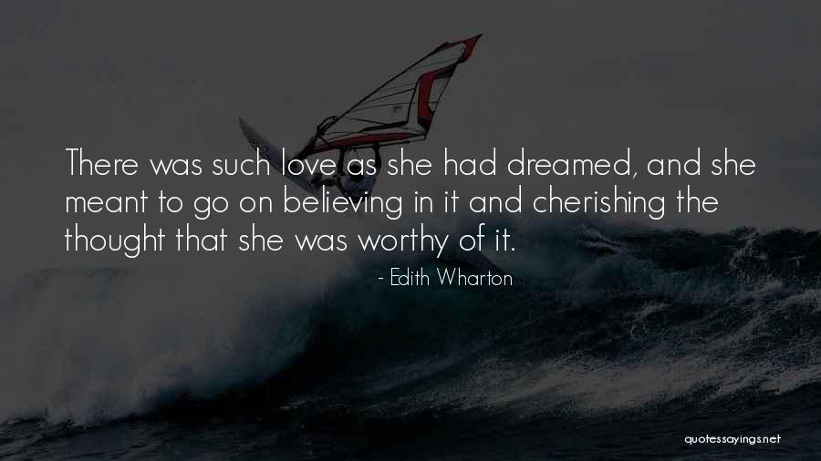 Cherishing Quotes By Edith Wharton