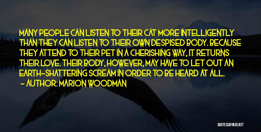 Cherishing Someone Quotes By Marion Woodman