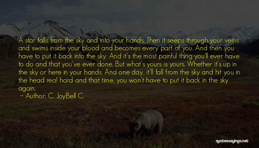 Cherishing What You Have Quotes By C. JoyBell C.