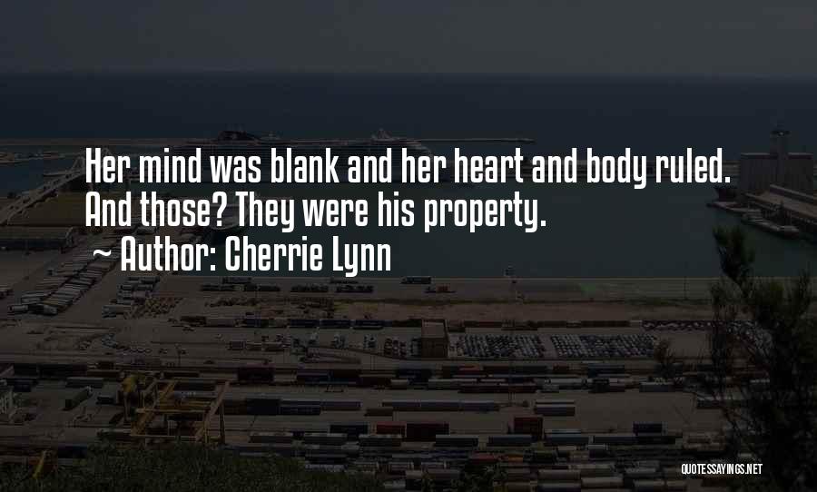 Cherrie Lynn Quotes 137805