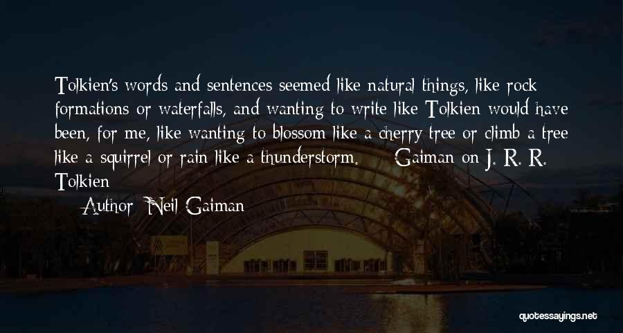 Cherry Blossom Quotes By Neil Gaiman