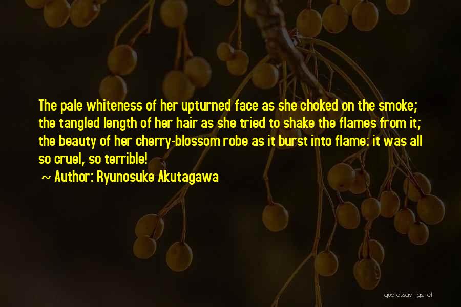 Cherry Blossom Quotes By Ryunosuke Akutagawa