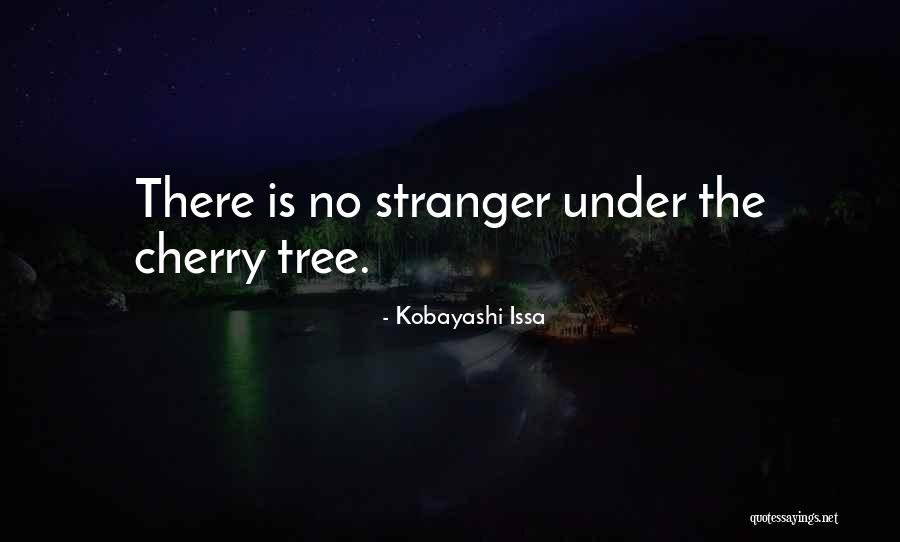 Cherry Tree With Quotes By Kobayashi Issa Cherry Tree With Quotes By Kobayashi Issa
