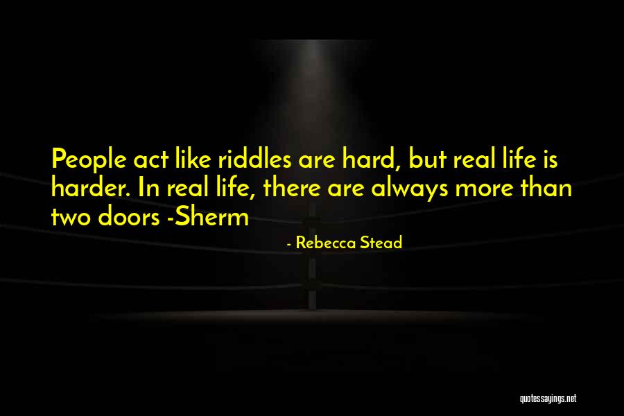 Chertoff Cbs Quotes By Rebecca Stead Chertoff Cbs Quotes By Rebecca Stead