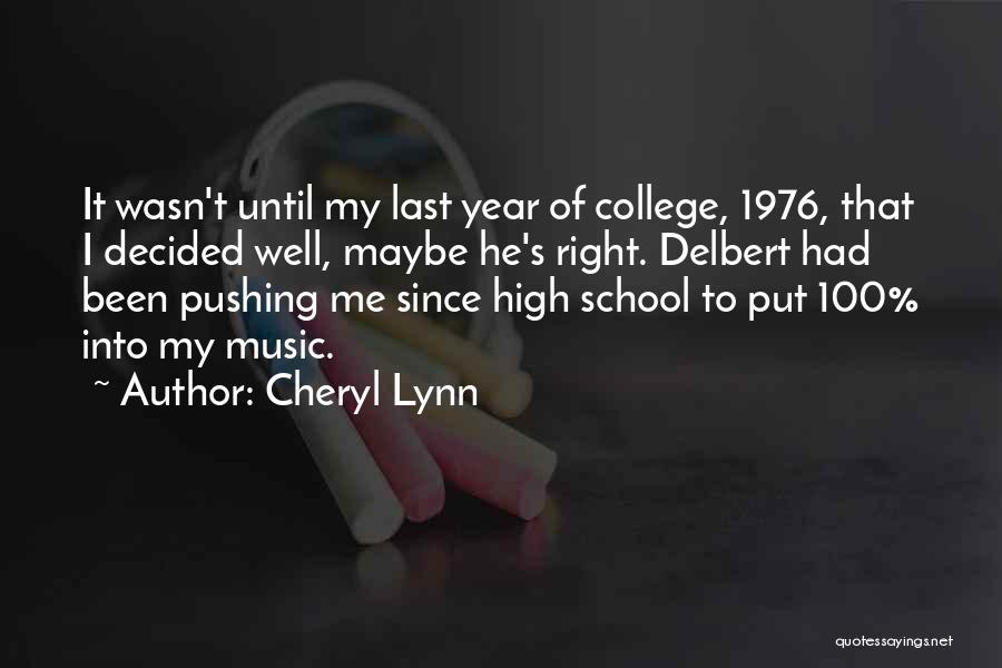 Cheryl Lynn Quotes 2235864