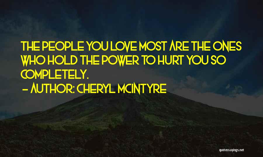 Cheryl McIntyre Quotes 2247410