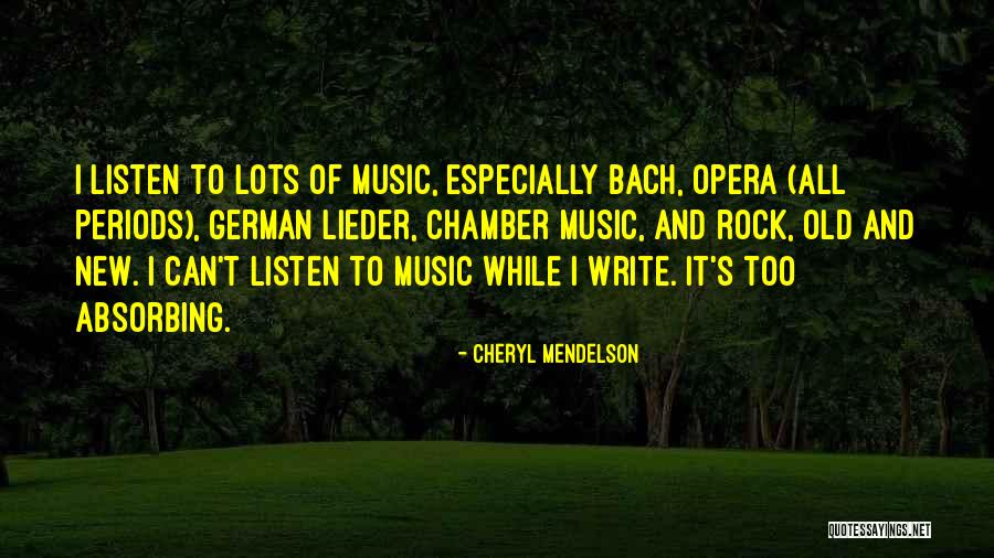 Cheryl Mendelson Quotes 112132