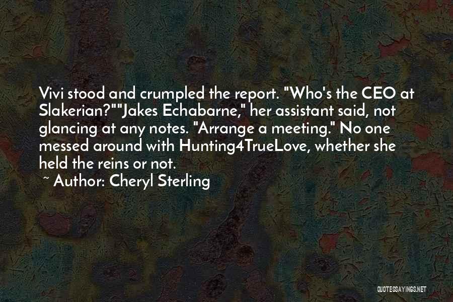 Cheryl Sterling Quotes 2128952