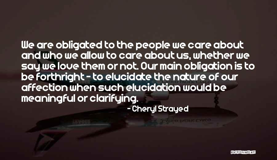 Cheryl Strayed Love Quotes By Cheryl Strayed