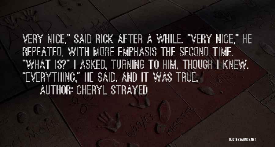 Cheryl Strayed Love Quotes By Cheryl Strayed