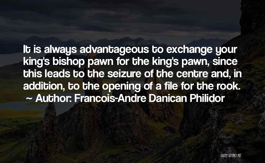 Chess Bishop Quotes By Francois-Andre Danican Philidor