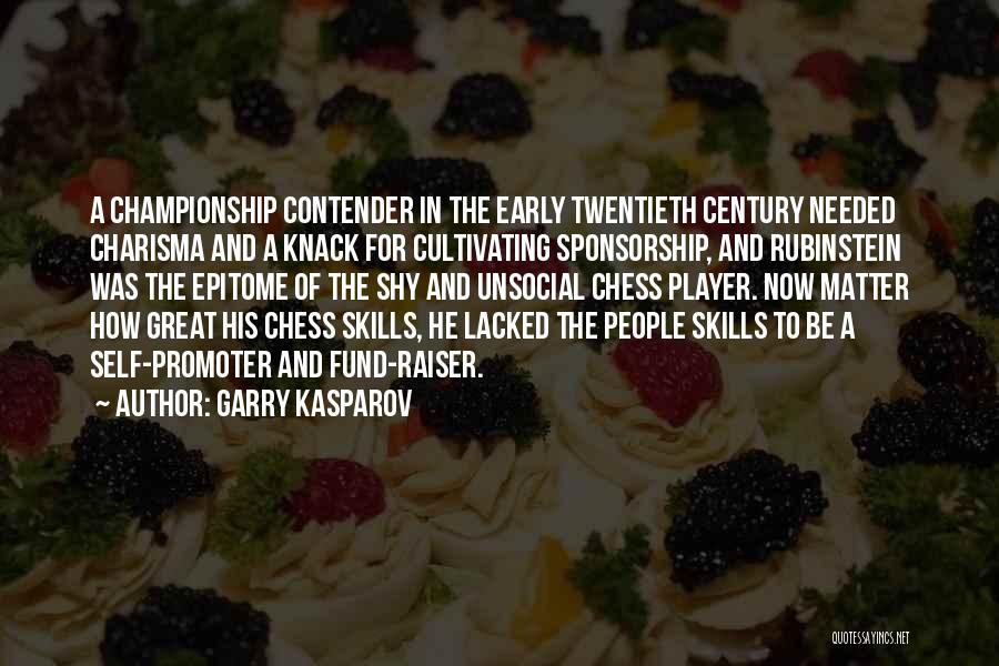 Chess Player Quotes By Garry Kasparov