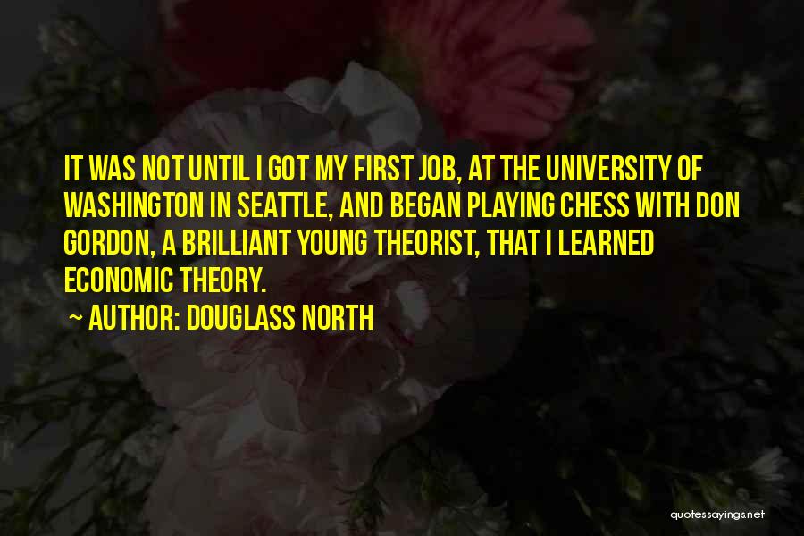 Chess Playing Quotes By Douglass North