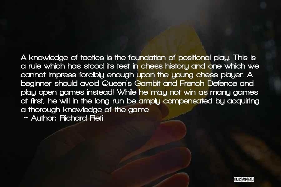 Chess Quotes By Richard Reti