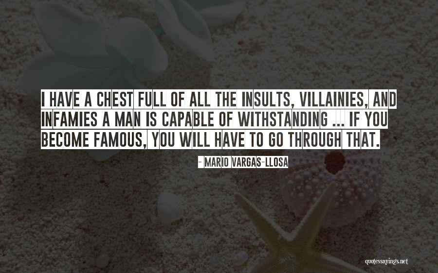 Chest Full Quotes By Mario Vargas-Llosa Chest Full Quotes By Mario Vargas-Llosa