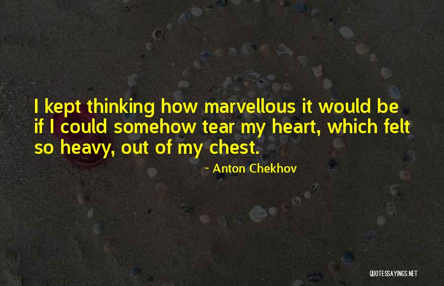 Chest How Quotes By Anton Chekhov Chest How Quotes By Anton Chekhov