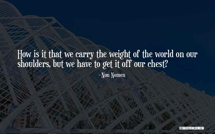 Chest How Quotes By Non Nomen Chest How Quotes By Non Nomen