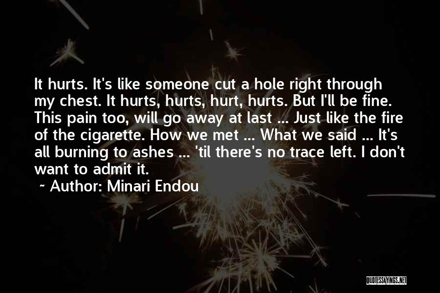 Chest Pain Quotes By Minari Endou