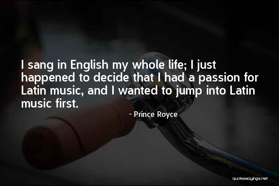 Chestermans Yankton Quotes By Prince Royce Chestermans Yankton Quotes By Prince Royce