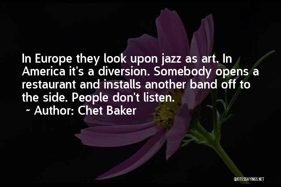 Chet Baker Quotes 111617