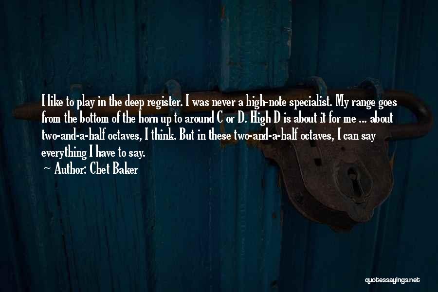 Chet Baker Quotes 1650443