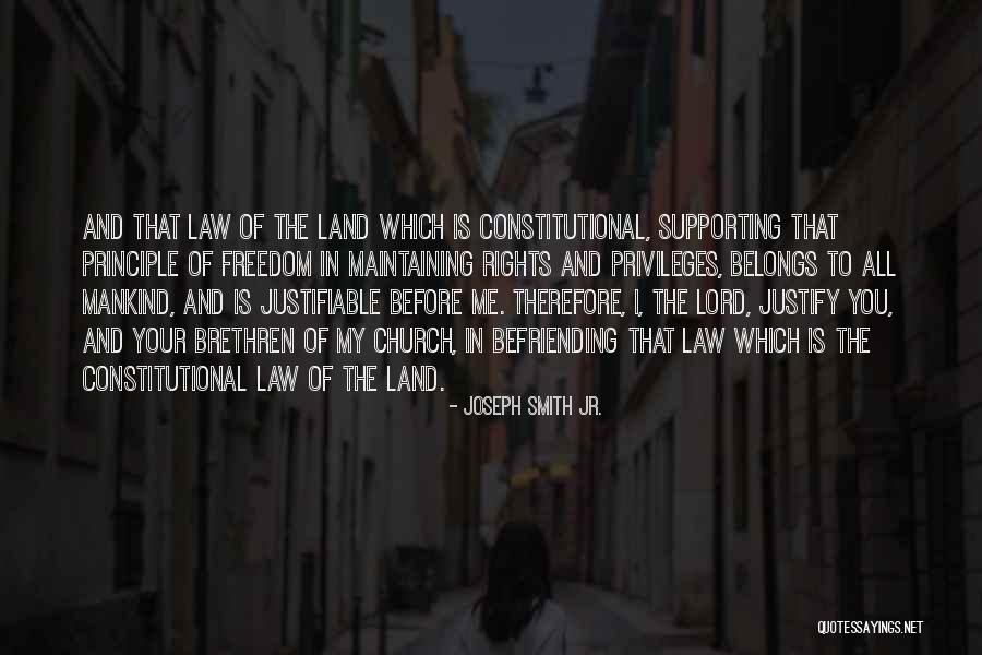 Cheualrie Quotes By Joseph Smith Jr. Cheualrie Quotes By Joseph Smith Jr.