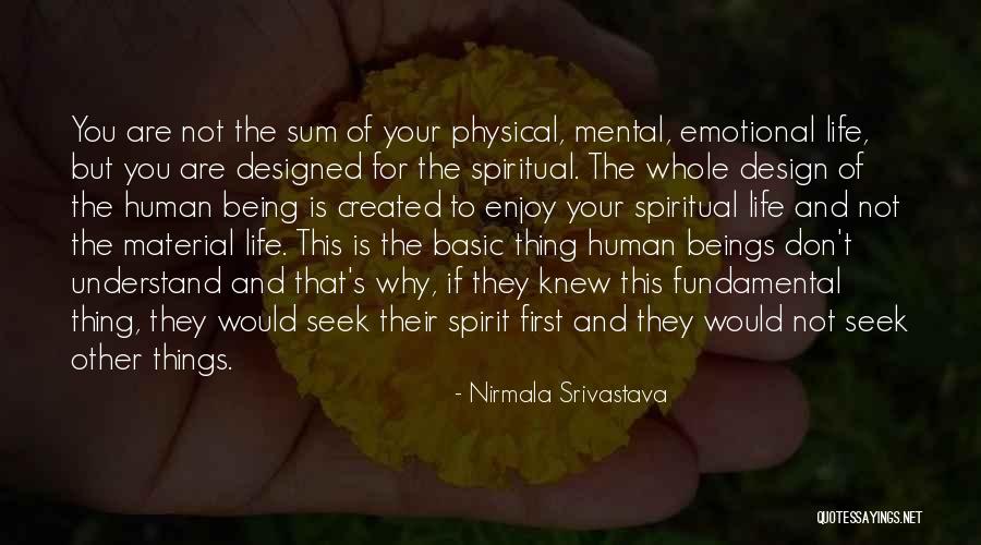 Chevalia Rouse Quotes By Nirmala Srivastava