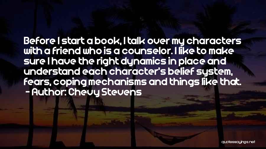 Chevy Quotes By Chevy Stevens