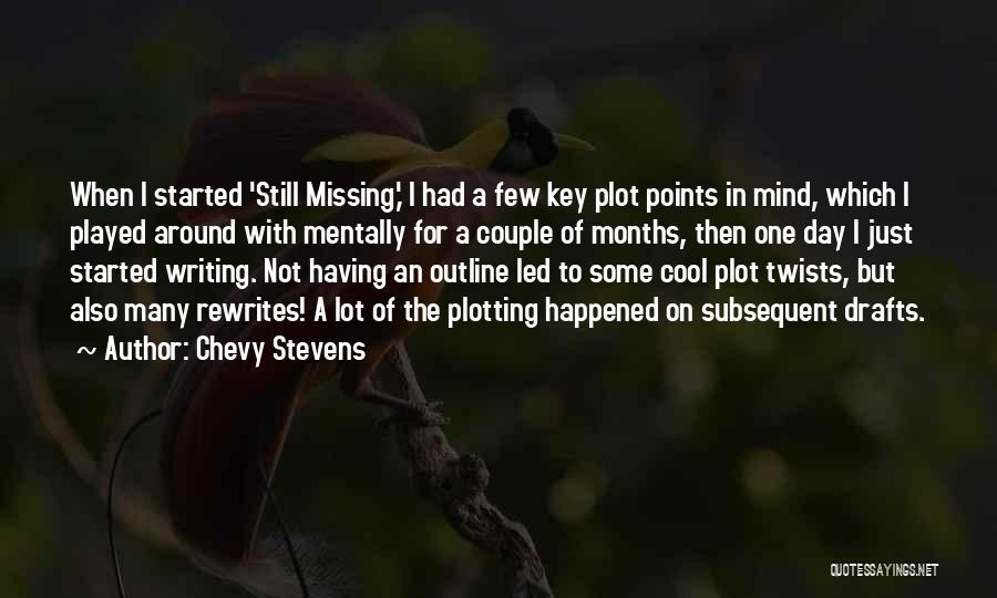 Chevy Quotes By Chevy Stevens