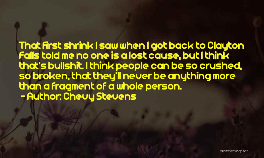 Chevy Stevens Quotes 1401755