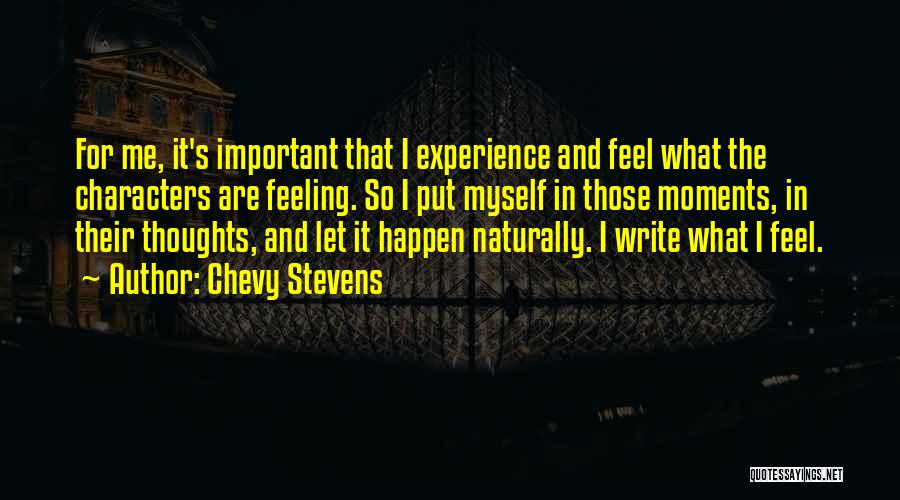 Chevy Stevens Quotes 249489