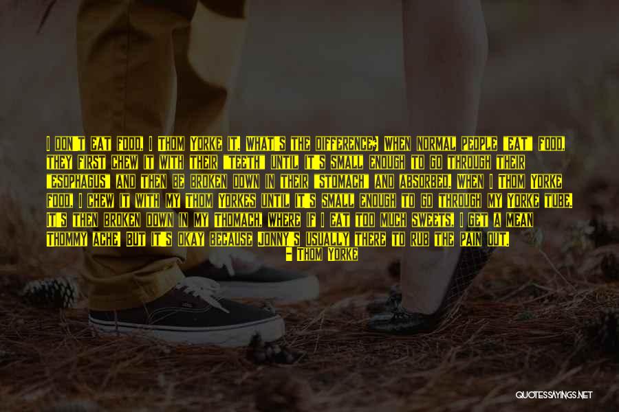 Chew Out Quotes By Thom Yorke Chew Out Quotes By Thom Yorke