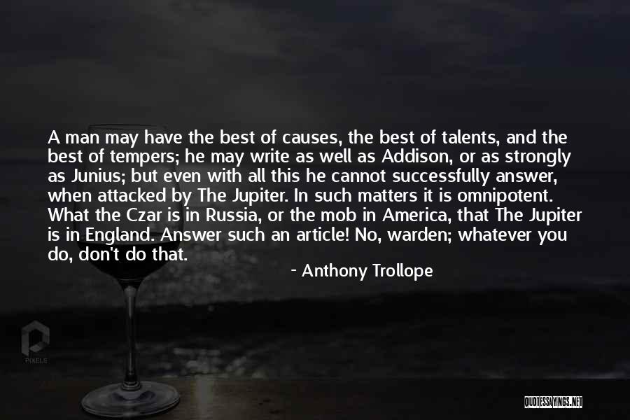Chewable Flea Quotes By Anthony Trollope Chewable Flea Quotes By Anthony Trollope