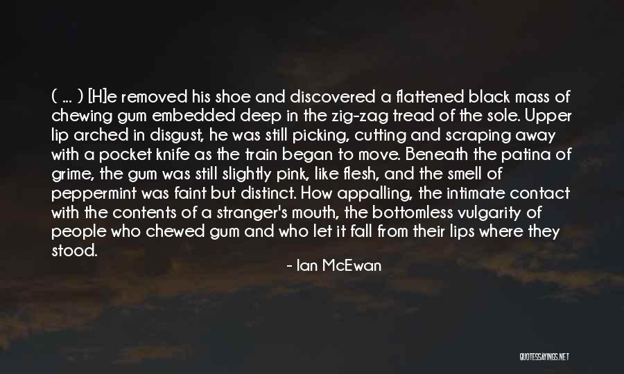 Chewing Gum Quotes By Ian McEwan