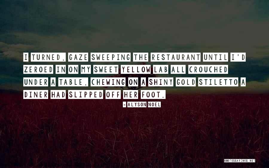 Chewing Quotes By Alyson Noel Chewing Quotes By Alyson Noel