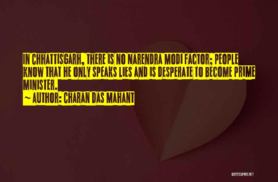 Chhattisgarh Quotes By Charan Das Mahant