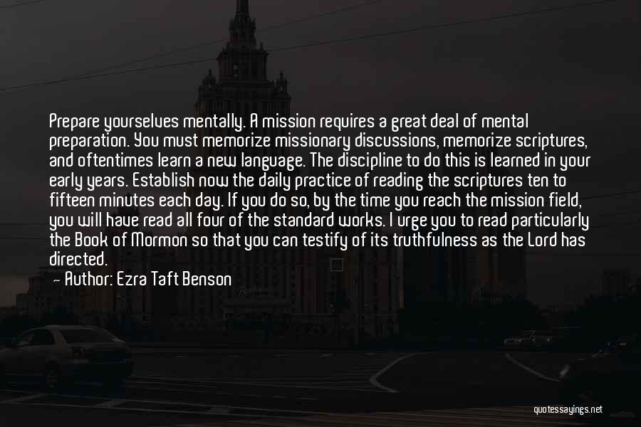 Chhibber Surabhi Quotes By Ezra Taft Benson