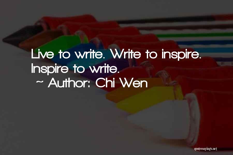 Chi Wen Quotes 610768