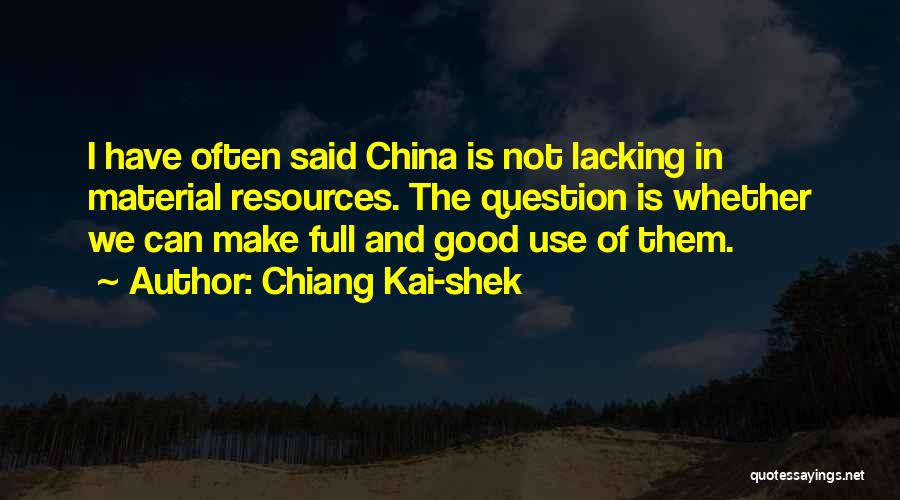 Chiang Kai-shek Quotes 129267