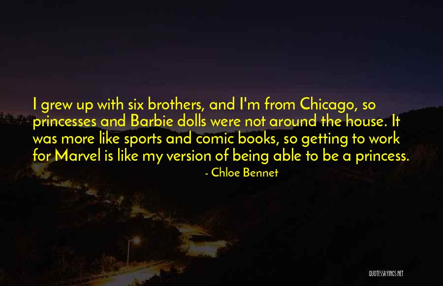 Chicago Sports Quotes By Chloe Bennet