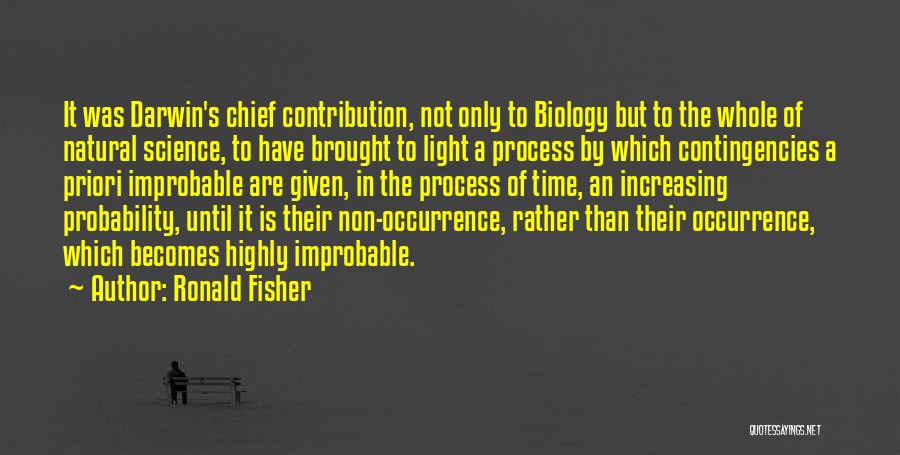 Chicago This Week Events Quotes By Ronald Fisher