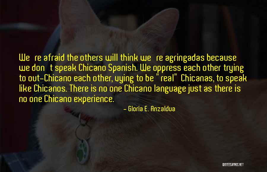 Chicanas Quotes By Gloria E. Anzaldua