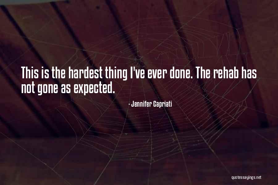 Chicanes Carrera Quotes By Jennifer Capriati