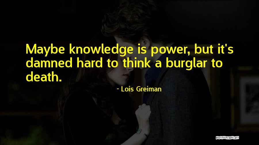 Chick Lit Quotes By Lois Greiman