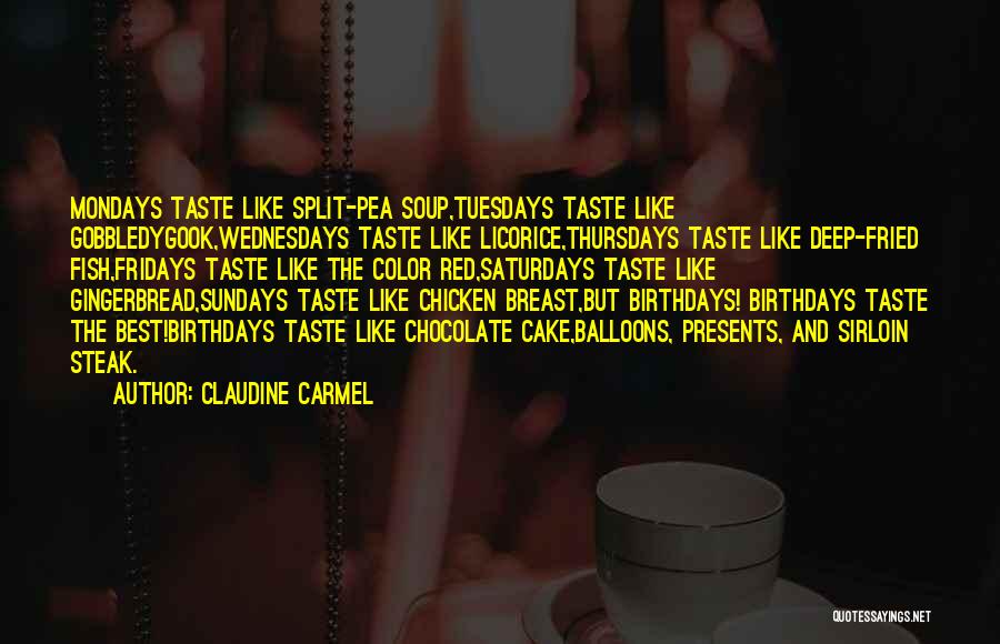Chicken Breast Quotes By Claudine Carmel Chicken Breast Quotes By Claudine Carmel