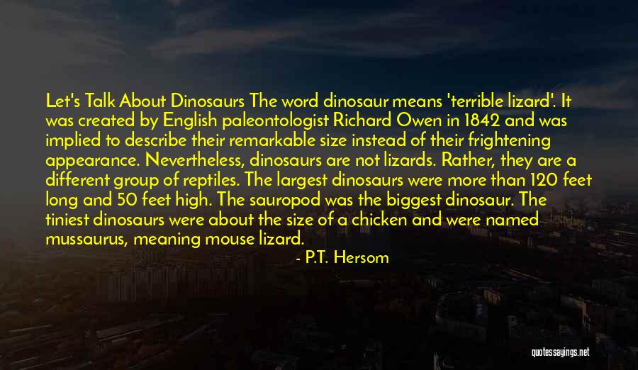 Chicken Feet Quotes By P.T. Hersom Chicken Feet Quotes By P.T. Hersom