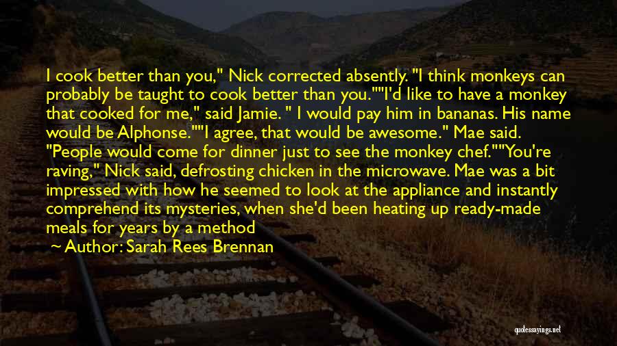 Chicken Funny Quotes By Sarah Rees Brennan