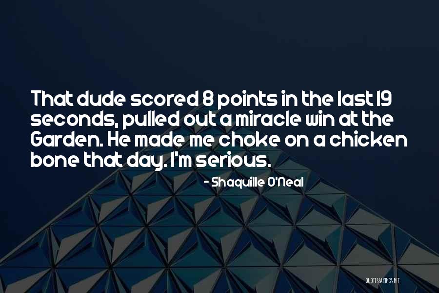 Chicken Out Quotes By Shaquille O'Neal Chicken Out Quotes By Shaquille O'Neal
