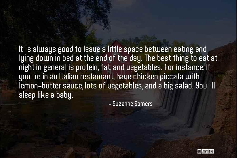 Chicken Piccata Quotes By Suzanne Somers