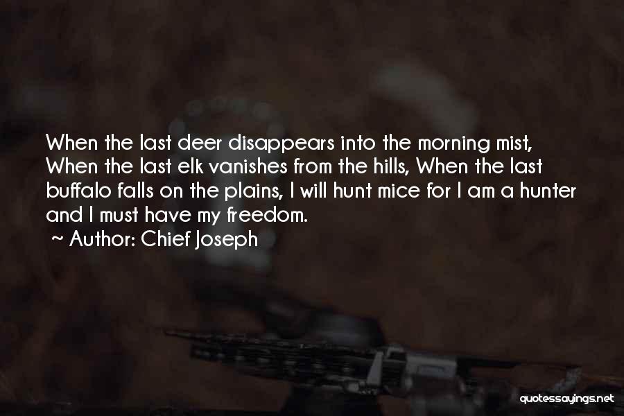 Chief Buffalo Quotes By Chief Joseph